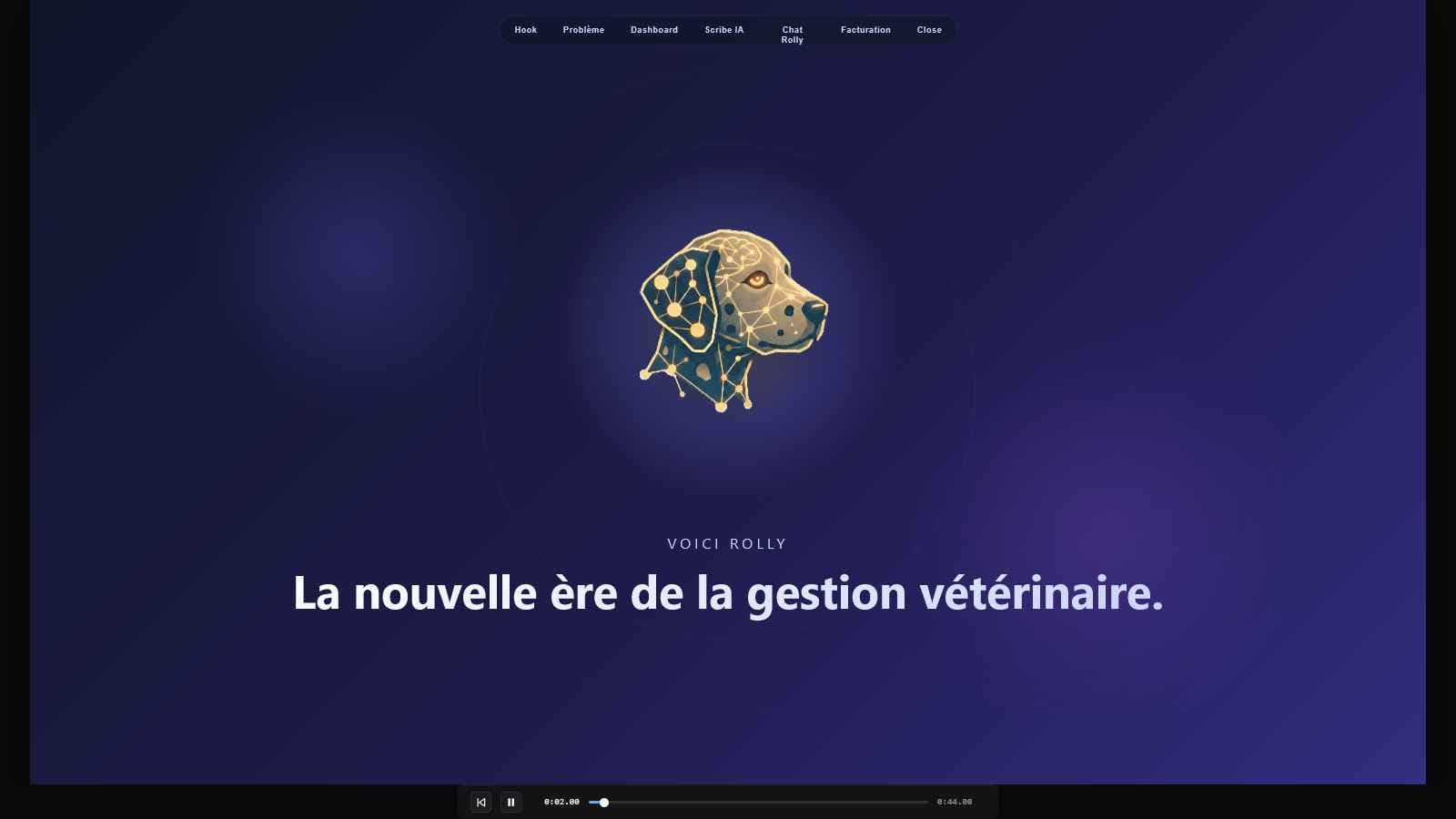 Aperçu de la démo Rolly