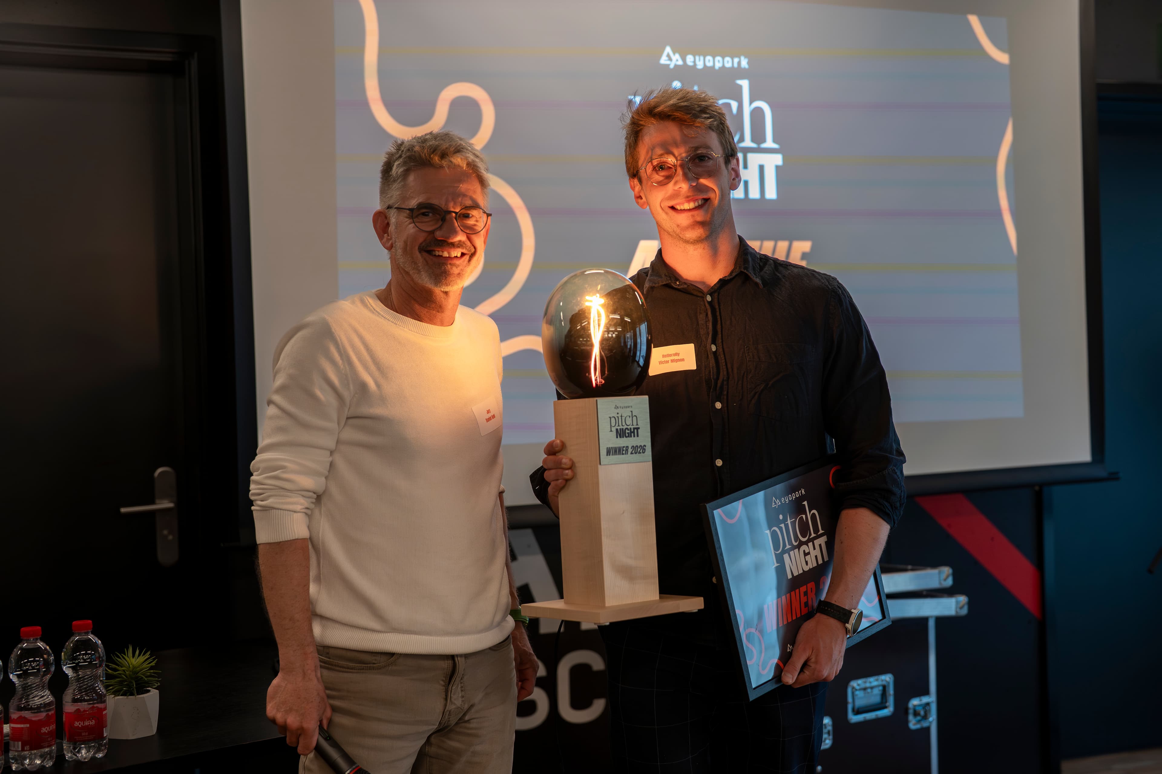 From night shifts to a pitch stage in Visp